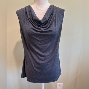 Super cute sparkly gray tank